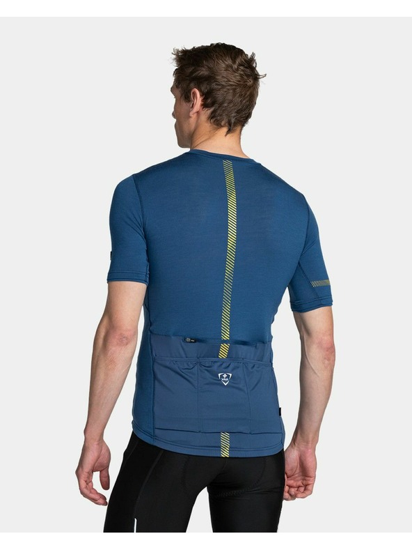 Kilpi Temno modra moška športna majica s potiskom Kilpi PETRANA