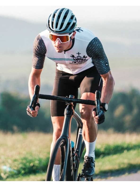 Kilpi Bela moška športna majica z zadrgo Kilpi RIVAL