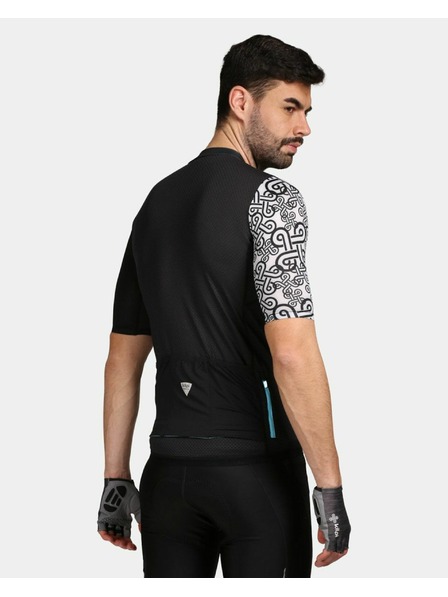 Kilpi Črna moška športna majica z zadrgo Kilpi PICARD