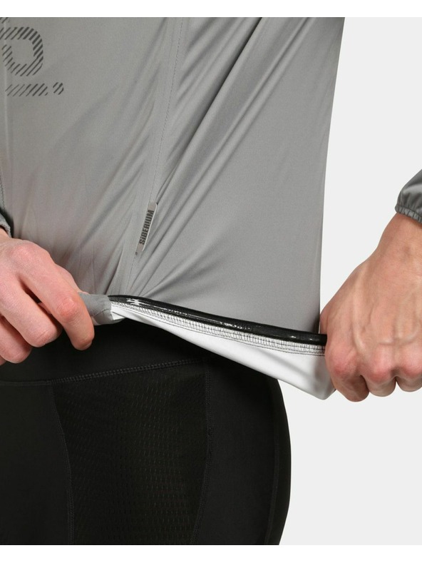 Kilpi Svetlo siva moška kolesarska jakna Kilpi Rainar-M