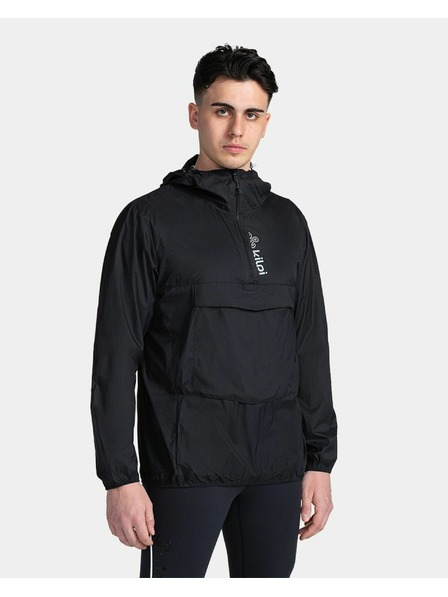 Kilpi Črna moška lahka anorak jakna Kilpi ANORI-M