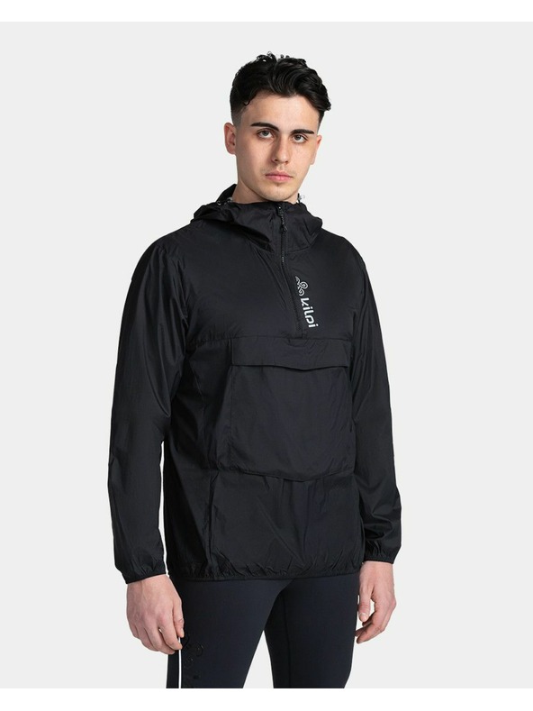 Kilpi Črna moška lahka anorak jakna Kilpi ANORI-M