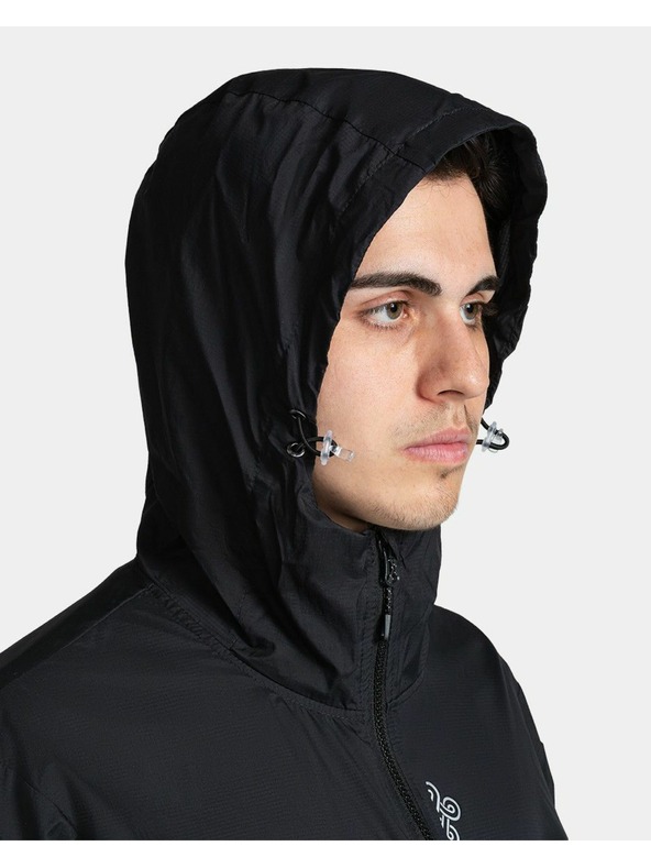 Kilpi Črna moška lahka anorak jakna Kilpi ANORI-M