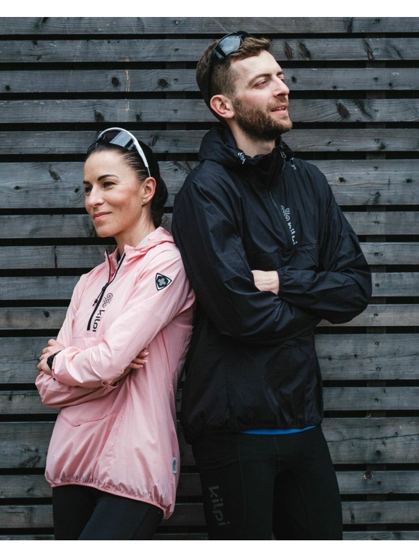 Kilpi Črna moška lahka anorak jakna Kilpi ANORI-M