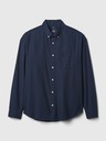 GAP Oversize oxford košeľa s logom GAP