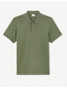 Celio Zelena moška polo majica Celio Jevrait