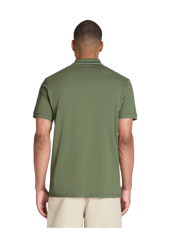 Celio Zelena moška polo majica Celio Jevrait