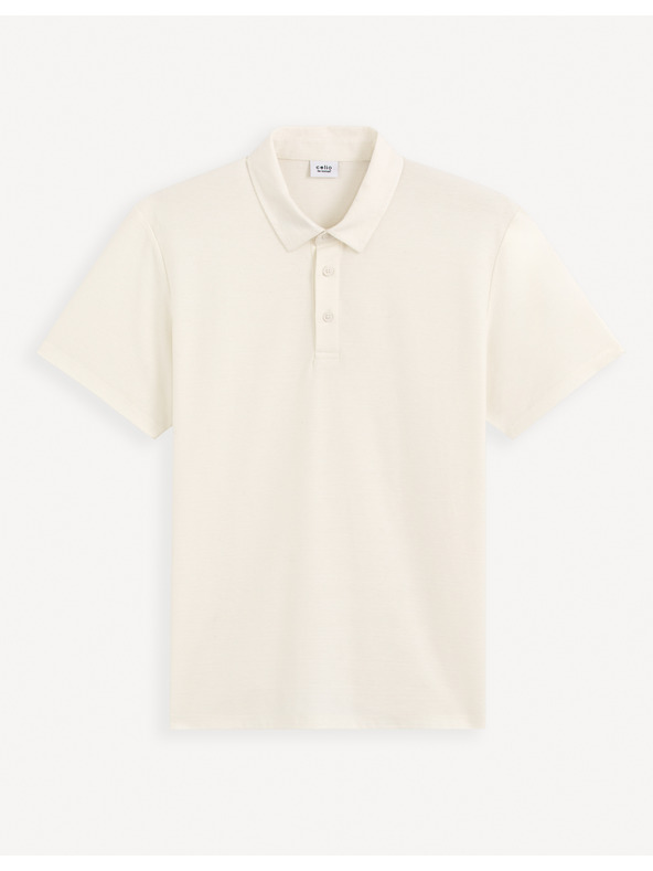 Celio Kremasta moška polo majica Celio Gebruma