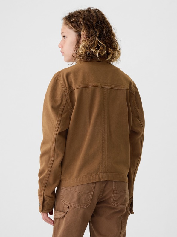 GAP Otroška džins jakna Carpenter Gap