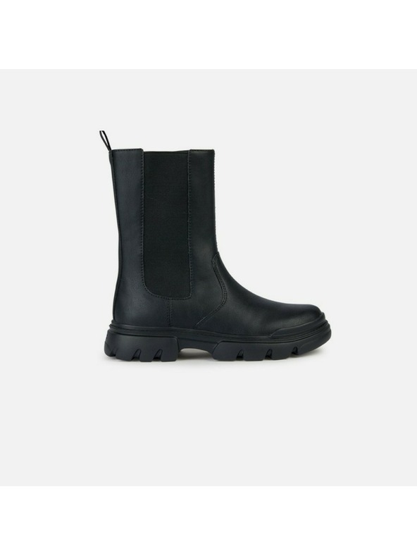 Geox Črni dekliški gležnjarji Geox Junette