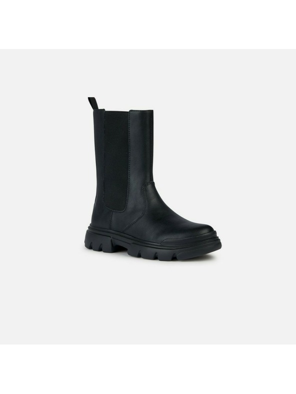 Geox Črni dekliški gležnjarji Geox Junette