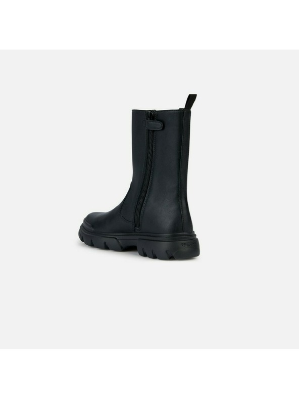 Geox Črni dekliški gležnjarji Geox Junette