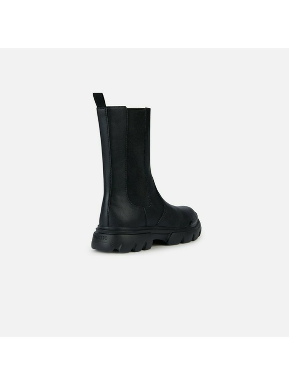 Geox Črni dekliški gležnjarji Geox Junette