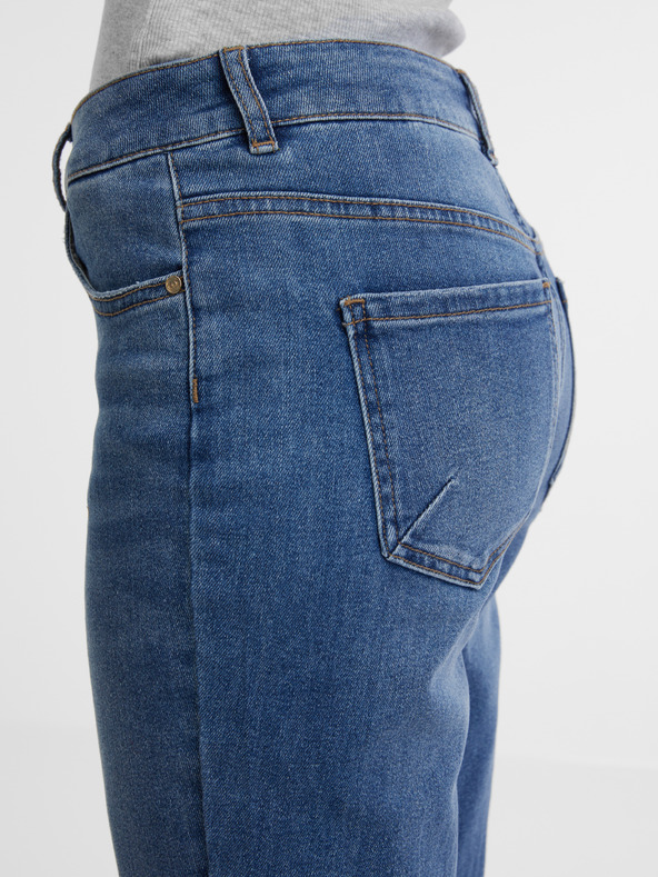 Orsay Temno modre ženske ravne kavbojke ORSAY