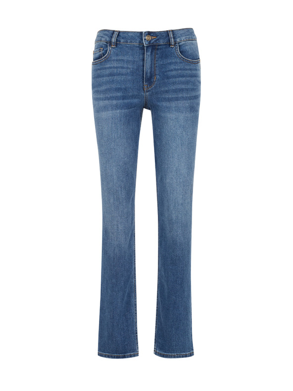 Orsay Temno modre ženske ravne kavbojke ORSAY