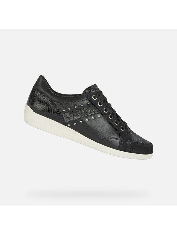 Geox Črne ženske superge Geox Myria