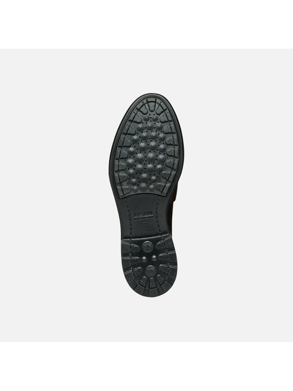 Geox Temno rjave ženske mokasine Geox Walk pleasure