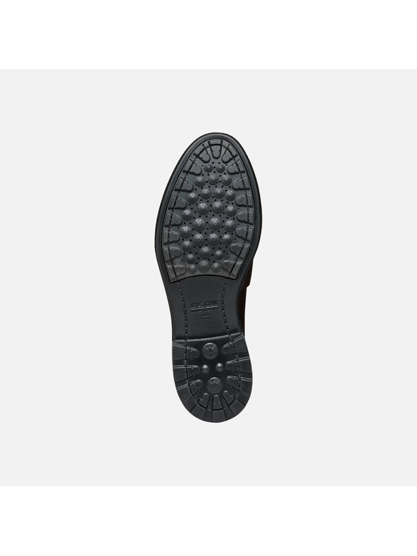 Geox Temno rjave ženske mokasine Geox Walk pleasure