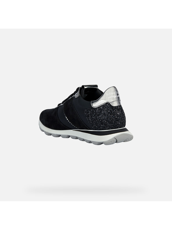 Geox Črne ženske superge Geox Spherica Vseries