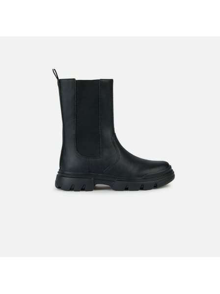 Geox Črni dekliški gležnjarji Geox Junette