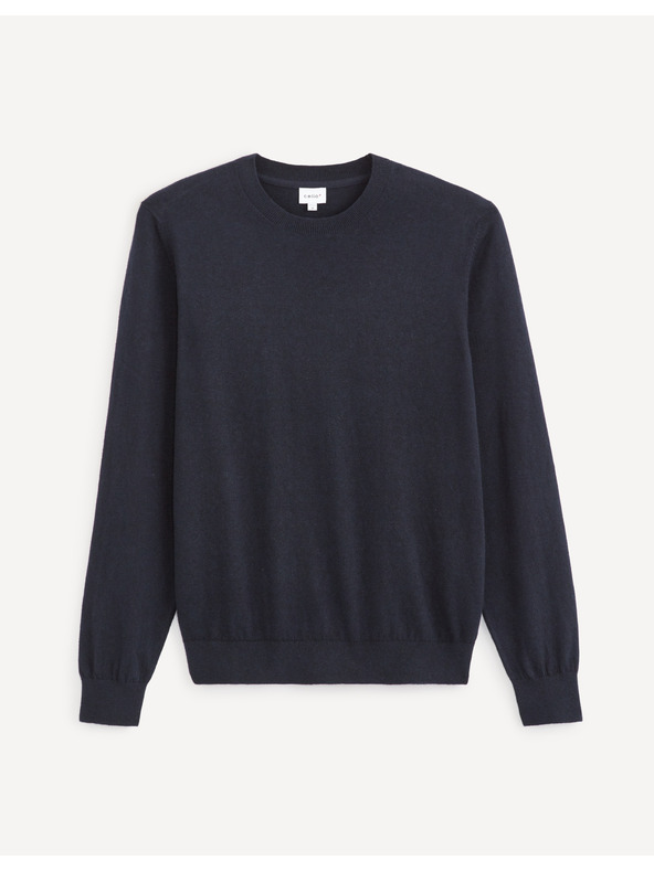 Celio Temno modra moška osnovna jopa Celio