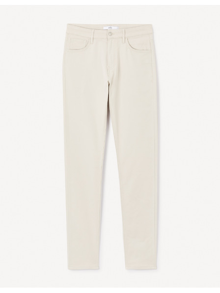 Celio Bež moške ozke hlače Celio Jofive 30