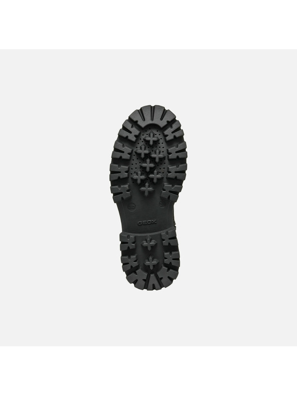 Geox Črni gležnjarji Geox Maquinnerns Girl
