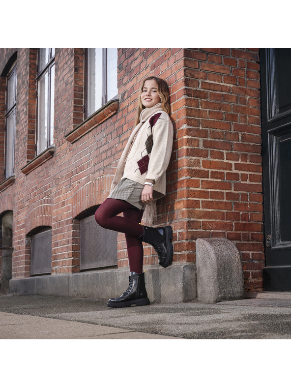 Geox Črni gležnjarji Geox Maquinnerns Girl