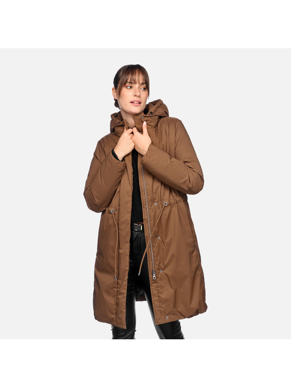 Geox Geox Eleana plašč rjave barve za ženske