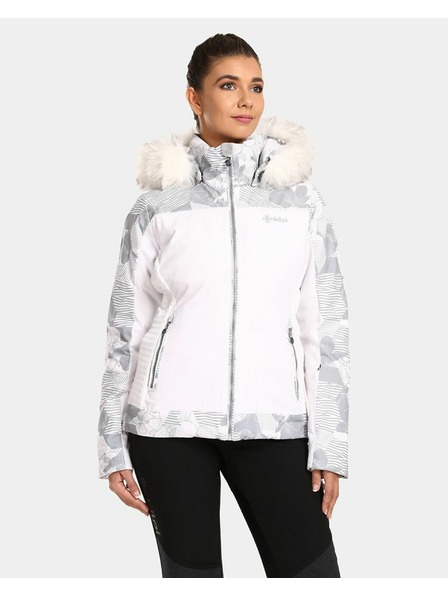 Kilpi Bela ženska ogrevana smučarska jakna Kilpi Lena-W