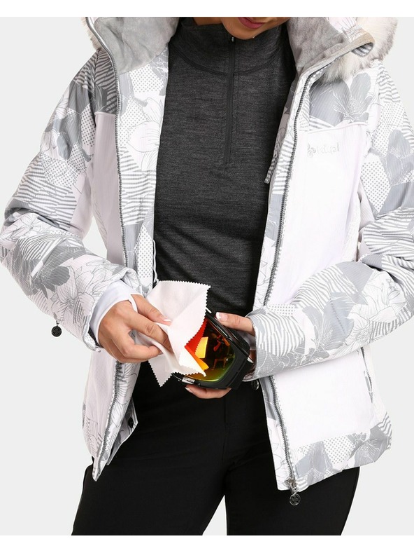 Kilpi Bela ženska ogrevana smučarska jakna Kilpi Lena-W