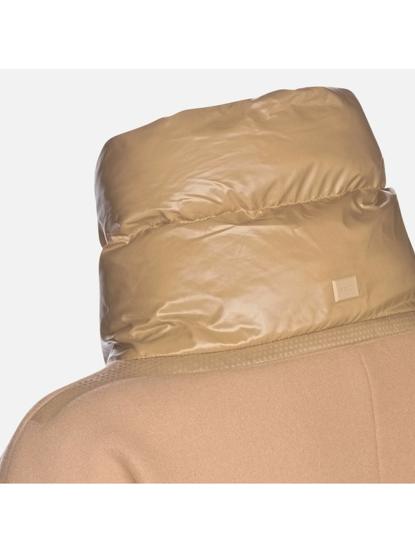 Geox Rjav ženski plašč Geox Diamanta