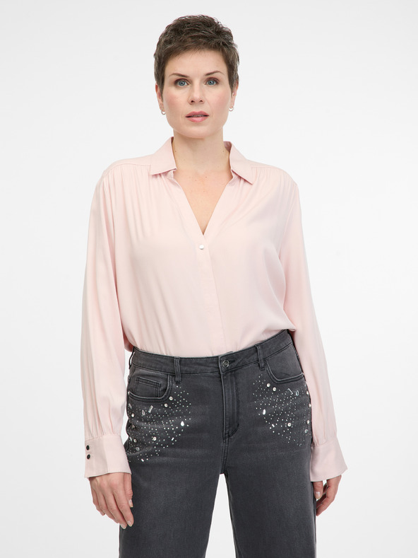 Orsay Svetlo rožnata ženska bluza ORSAY