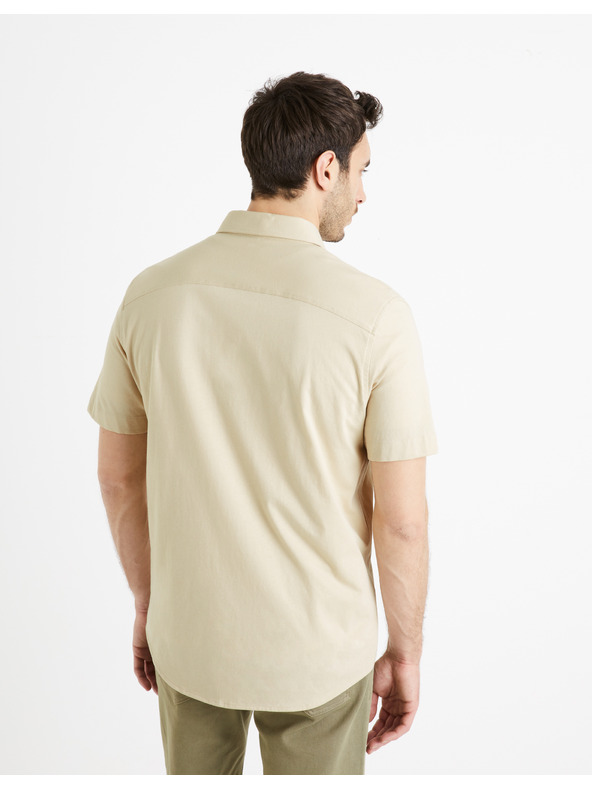 Celio Kremasta moška majica Celio Barik