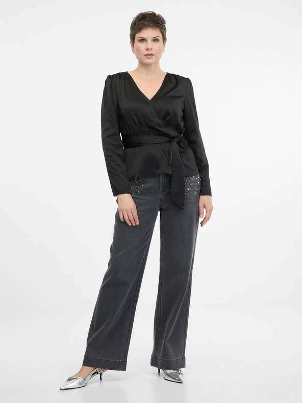 Orsay Črna ženska bluza ORSAY