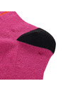 ALPINE PRO Temno roza ženske nogavice iz Merino volne ALPINE PRO Phalte