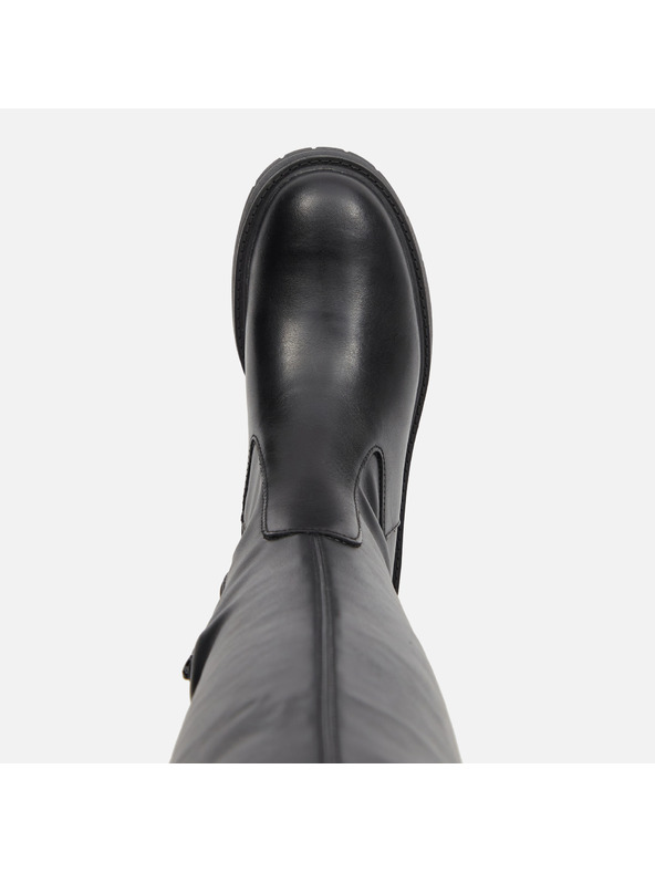 Geox Črni ženski škornji Geox Spherica Ec7