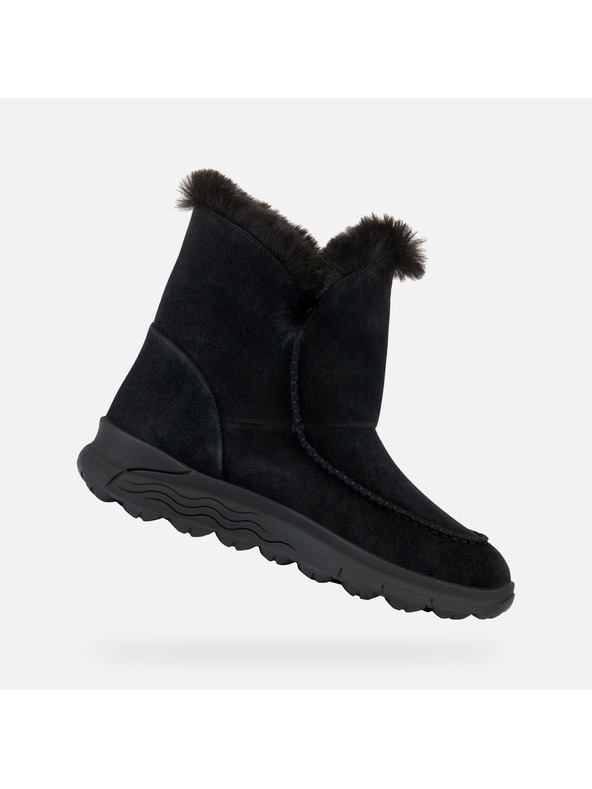 Geox Črni ženski gležnjarji Geox Spherica 4X4 B ABX