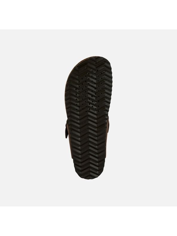 Geox Rjavi ženski natikači Geox Brionia