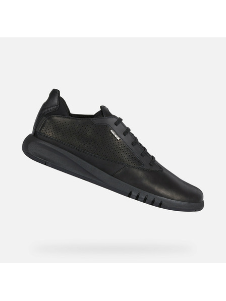 Geox Črne moške superge Geox Aerantis