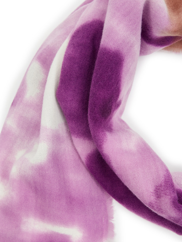 Orsay Vijoličen ženski vzorčasti šal ORSAY