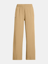 Under Armour Ženske hlače  Under Armour UA Rival Wide Leg Pant-BRN