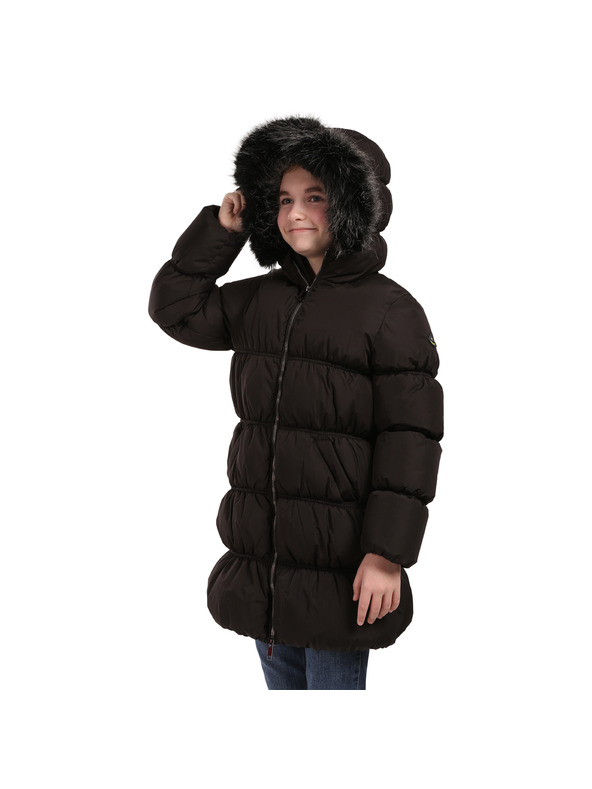 NAX Otroški plašč nax NAX MONO črn