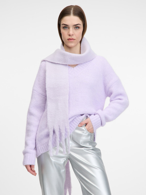 Orsay Svetlo vijoličen šal ORSAY