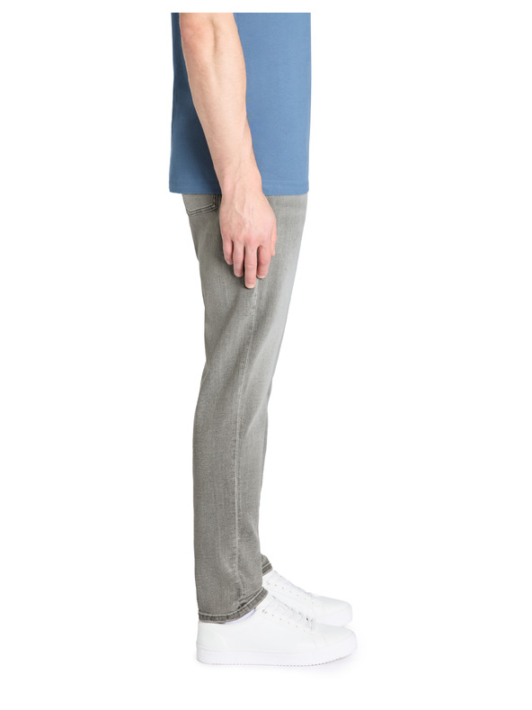 Celio Sive moške tanke kavbojke Foslim