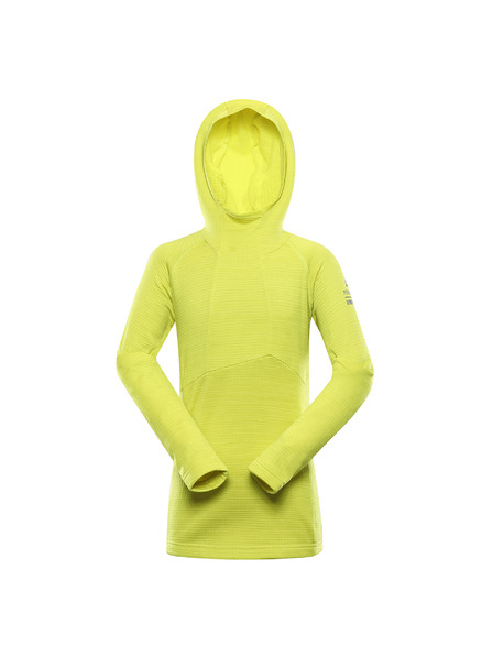 ALPINE PRO Neonsko zelena otroška funkcionalna majica ALPINE PRO Gorfo