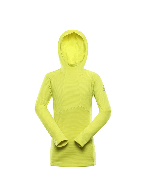 ALPINE PRO Neonsko zelena otroška funkcionalna majica ALPINE PRO Gorfo