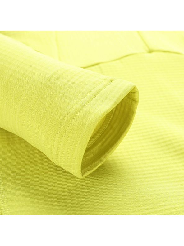 ALPINE PRO Neonsko zelena otroška funkcionalna majica ALPINE PRO Gorfo