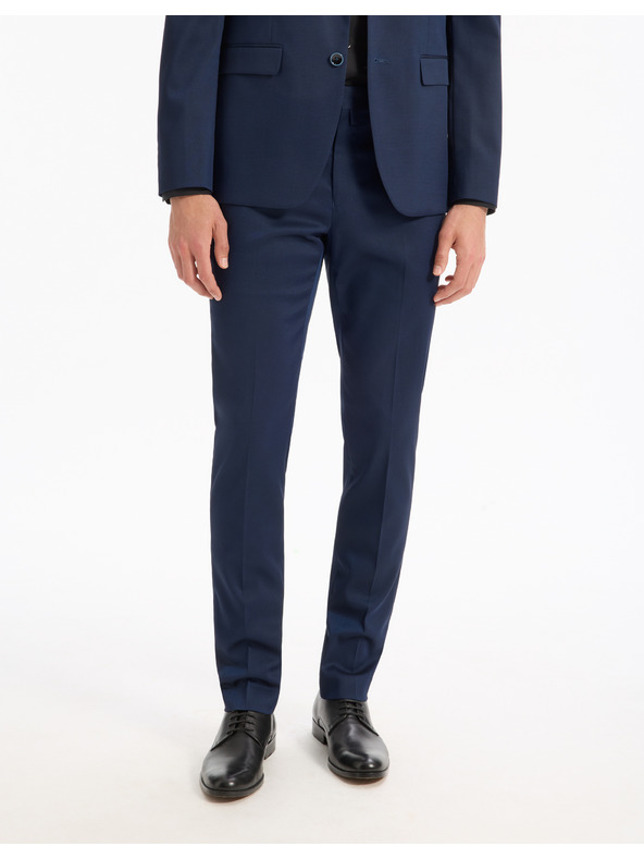 Celio Temno modre hlače za obleko Celio Rodiamond