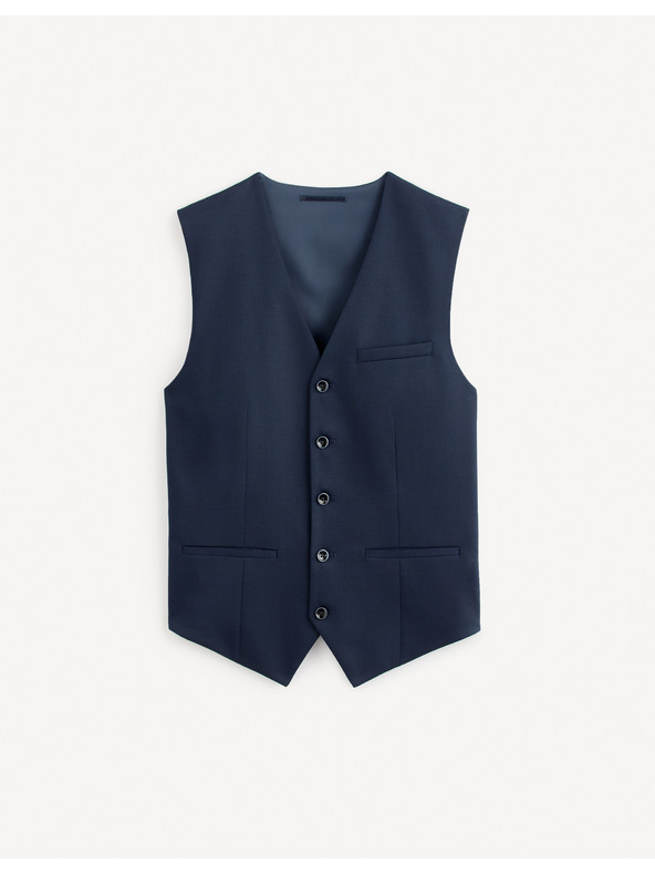 Celio Temno modri telovnik Celio Rugidiam